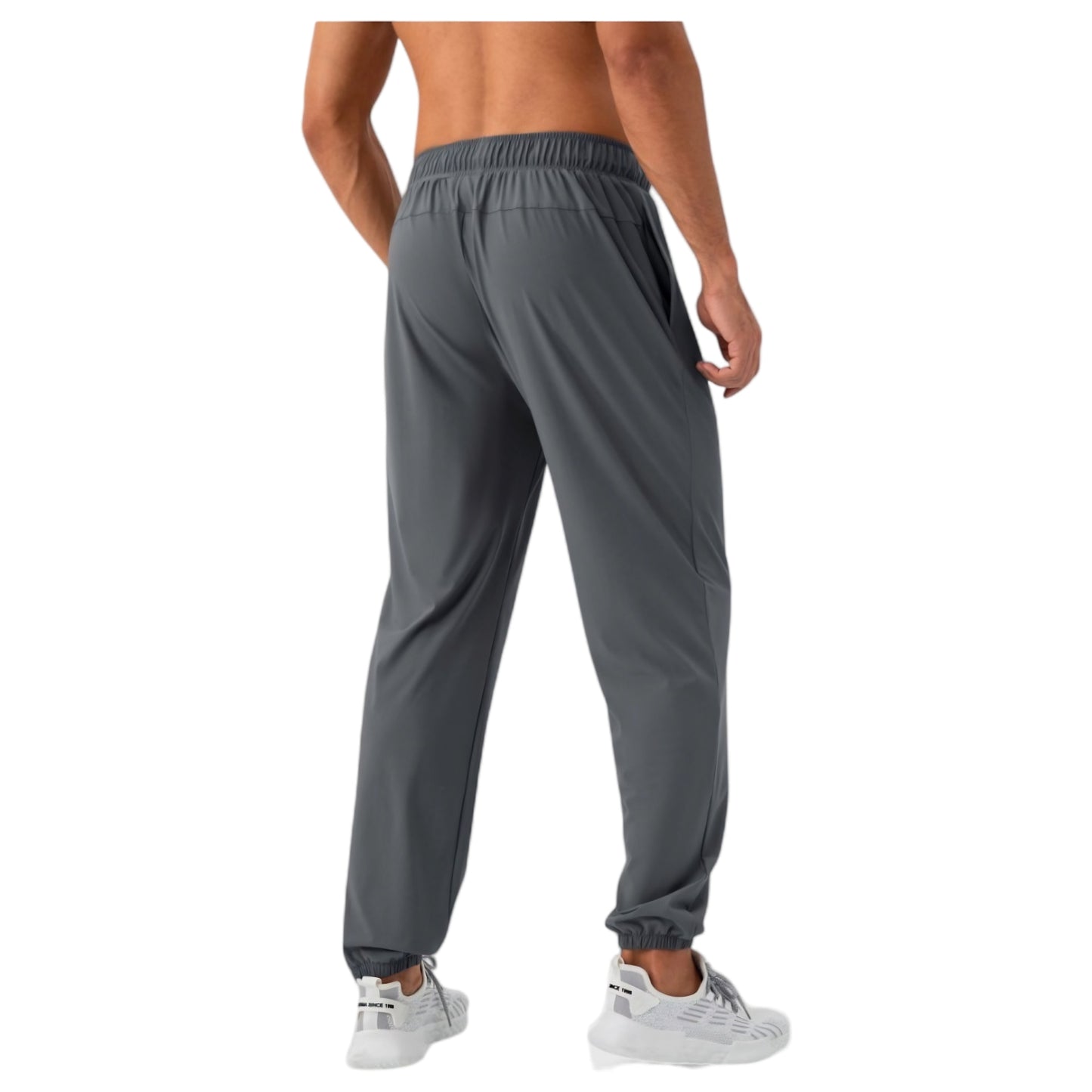 Men's Lightweight Stretch Lounge Pants with Adjustable Drawstring Waist and Straight Leg Fit
