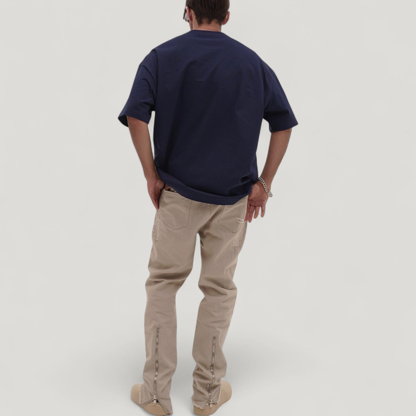Men's Classic Short Sleeve Crew Neck T-Shirt with Relaxed Fit and Timeless Style