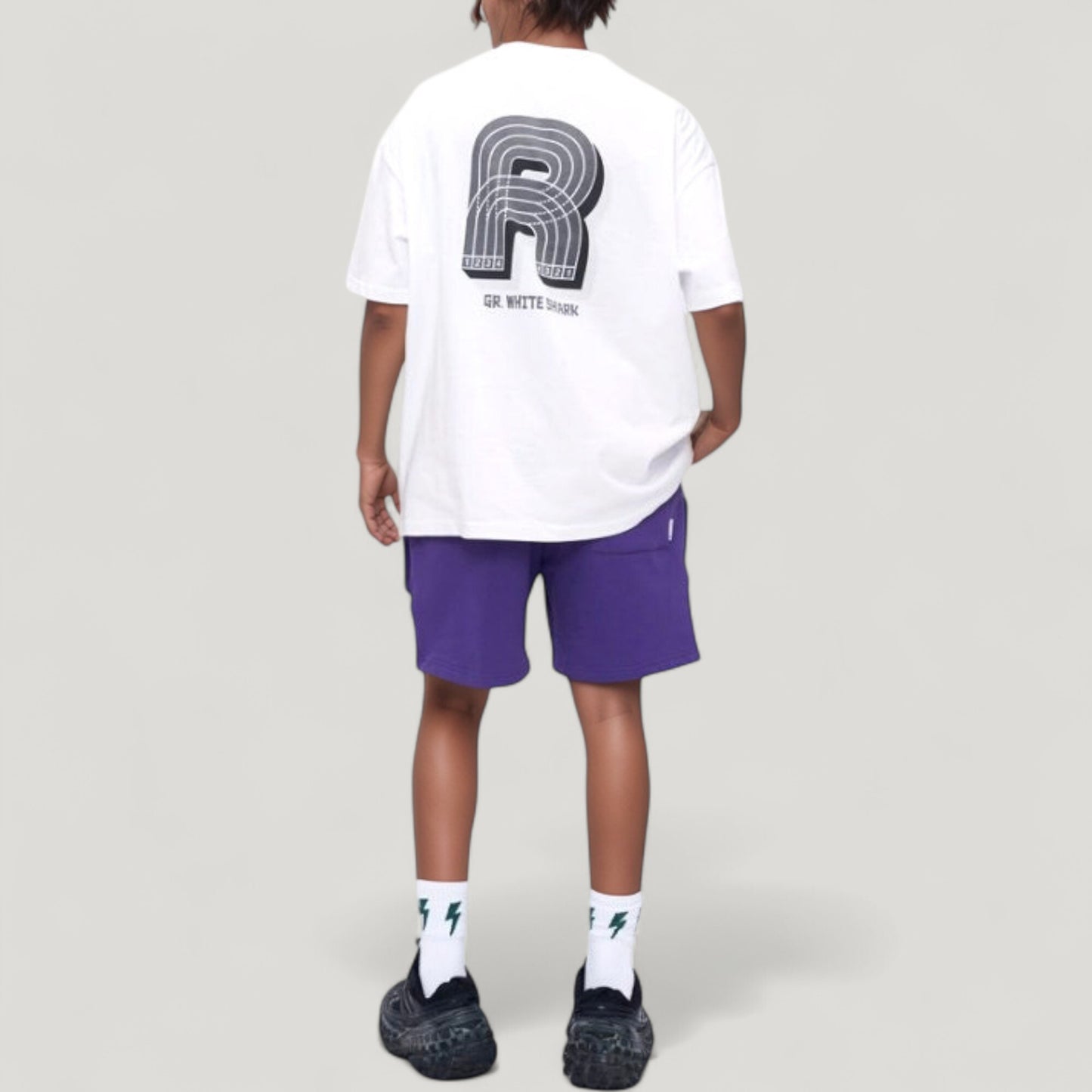 Men's Multi-Pocket Drawstring Waist Relaxed Fit Casual Cargo Shorts with Zipper Details