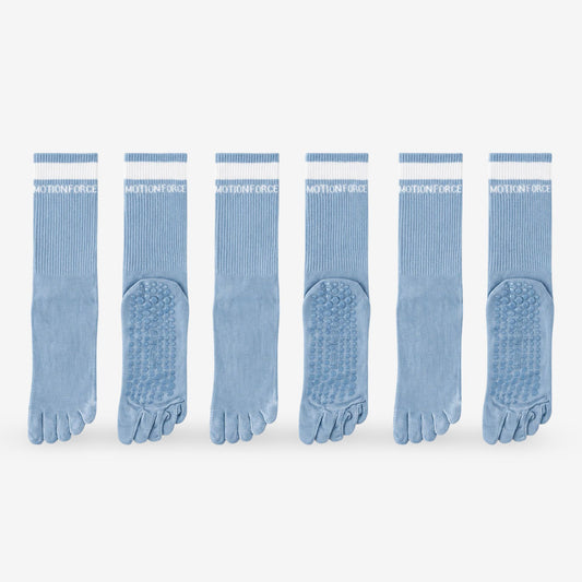Yoga Socks with Non-Slip Dots for Indoor Pilates & Fitness 3 Pack