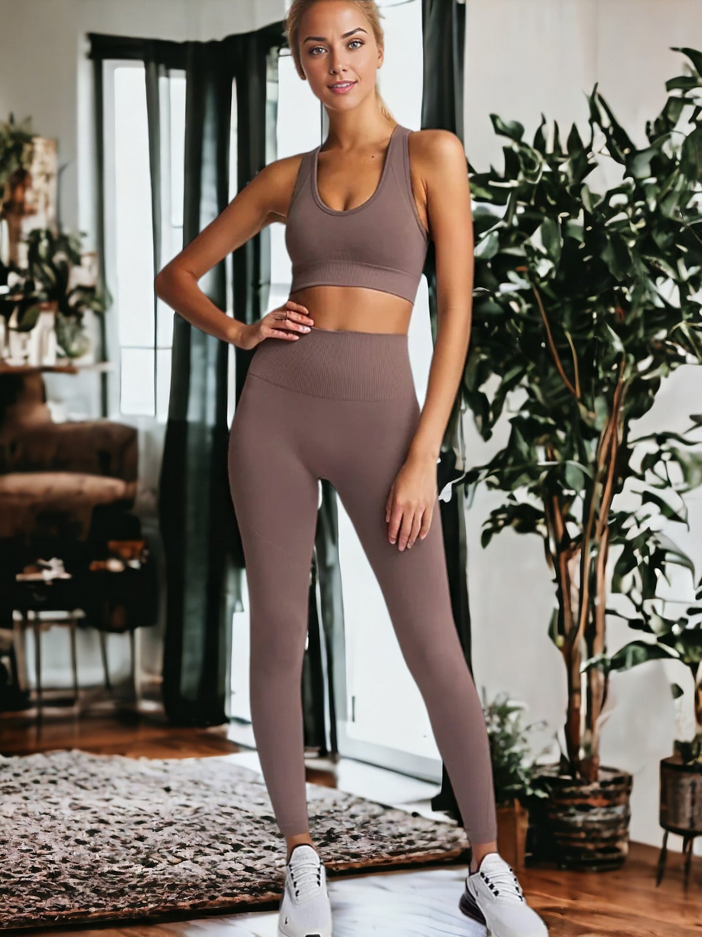 Seamless Butt Lifting Fitness Yoga Clothes