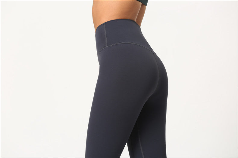 High Waisted Cropped Fitness Leggings