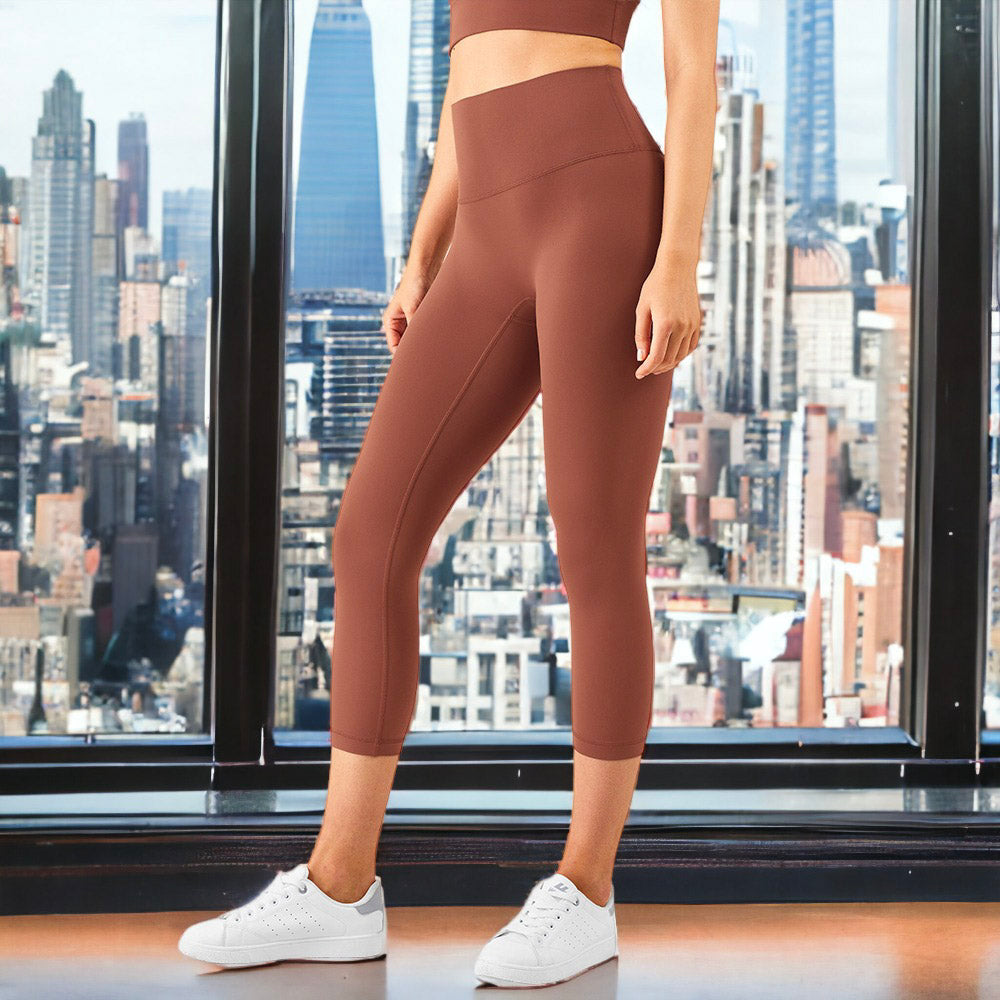 High Waist Cropped Leggings