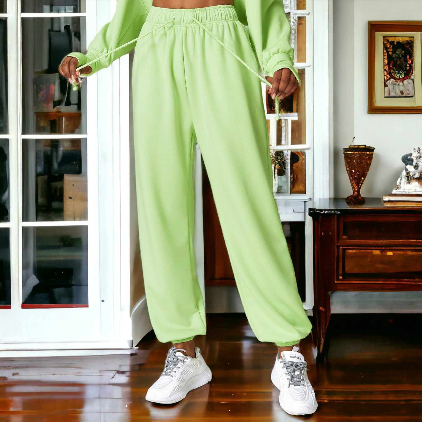 Comfort High Waist Jogger Pants