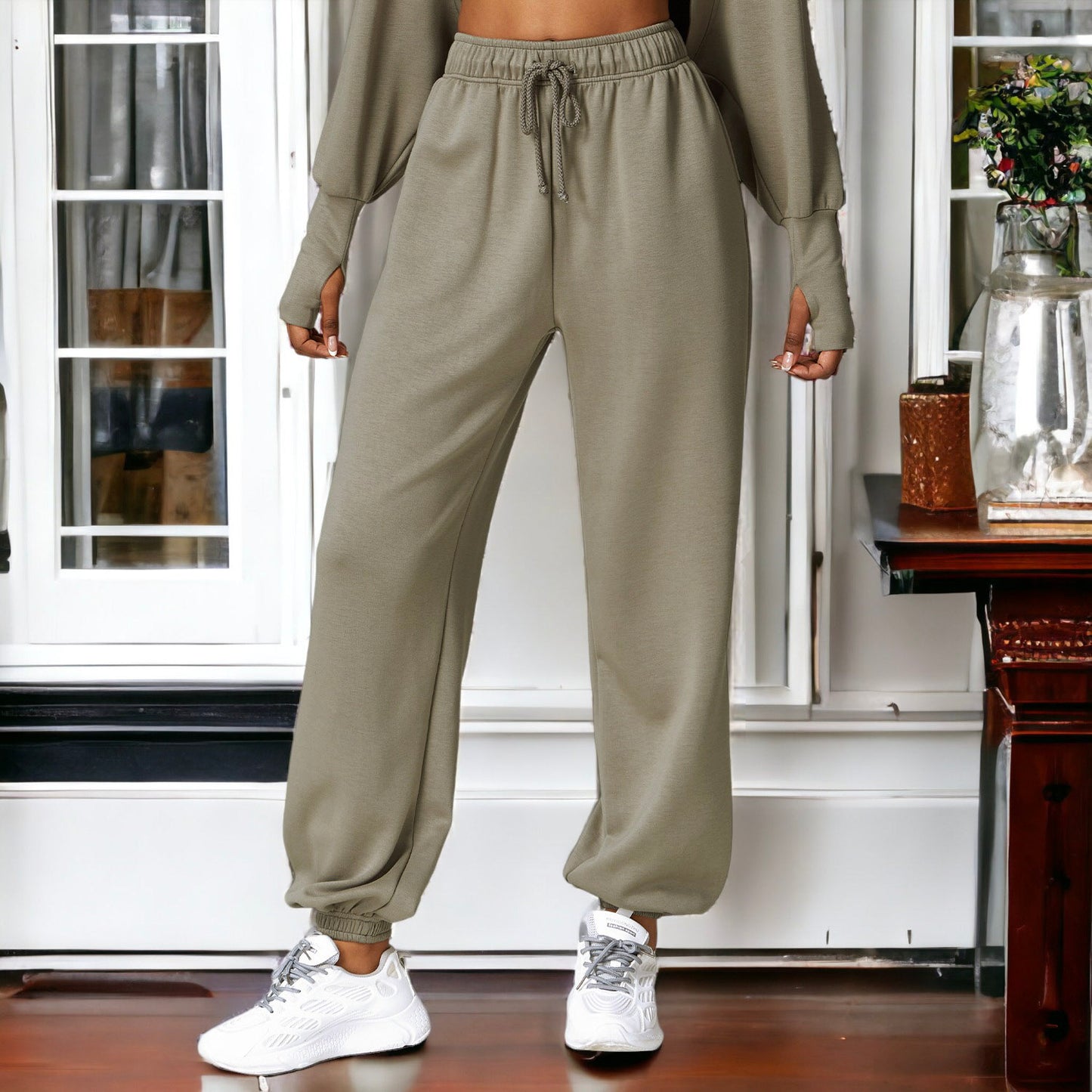 Comfort High Waist Jogger Pants