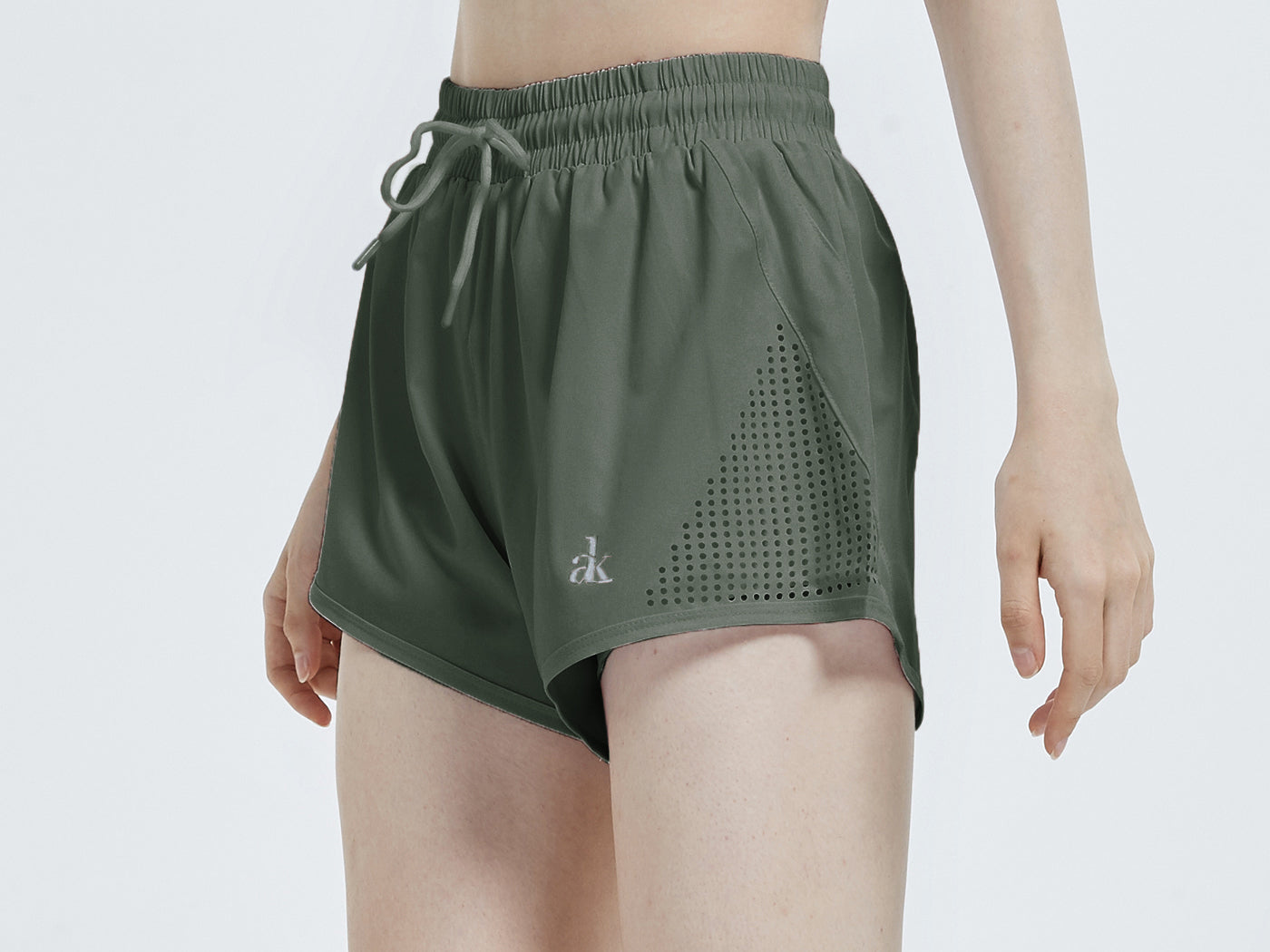 Summer Double Layer Shorts With Engineered Ventilation