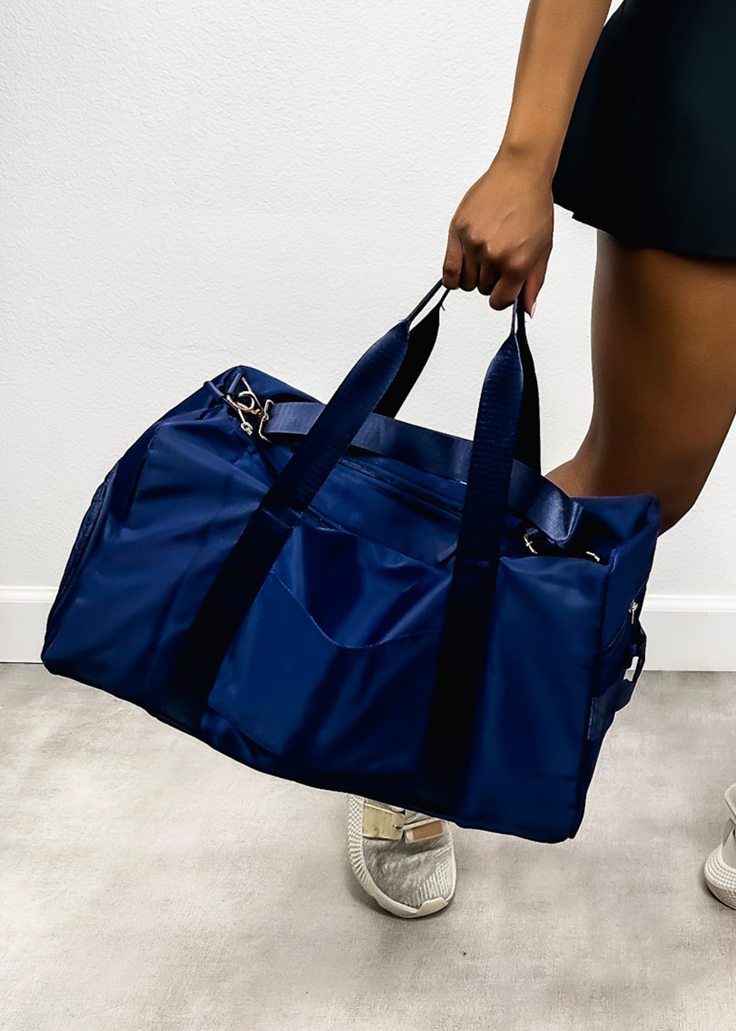 Waterproof Lined Long Duffel Gym Bag