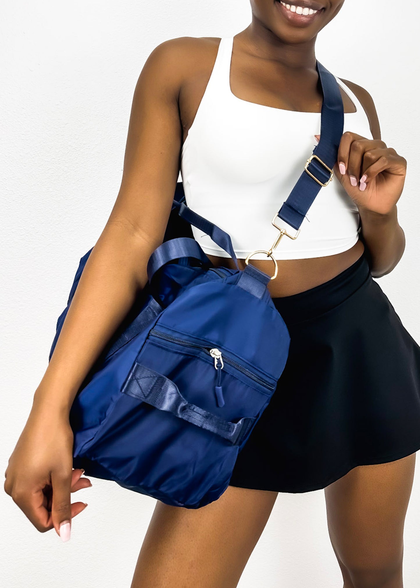 Waterproof Lined Long Duffel Gym Bag