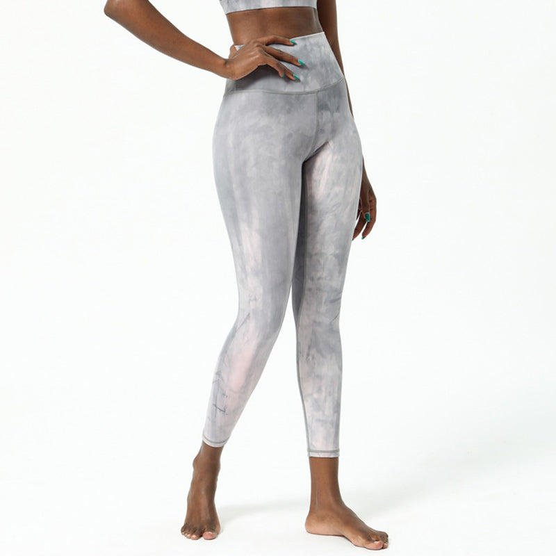 High Waisted Tie-Dye Leggings