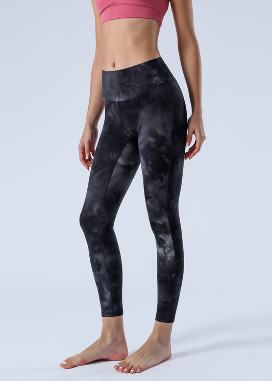 Tie-Dye Mid Waist Leggings
