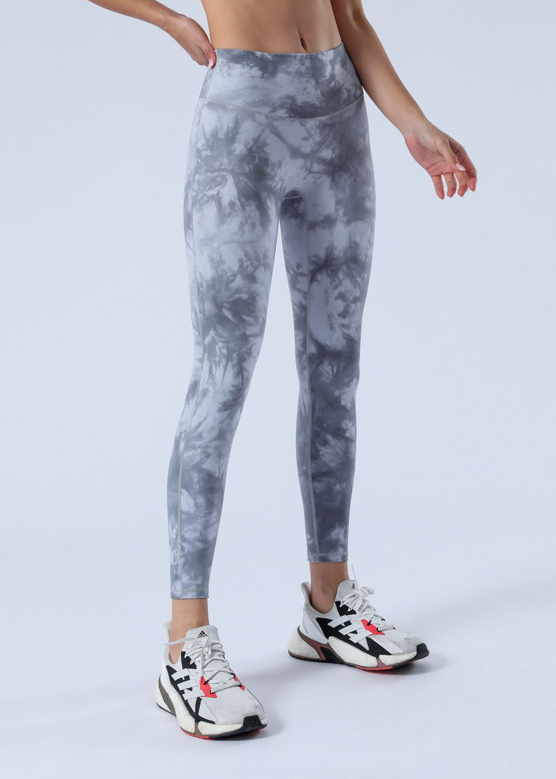 Tie-Dye Mid Waist Leggings