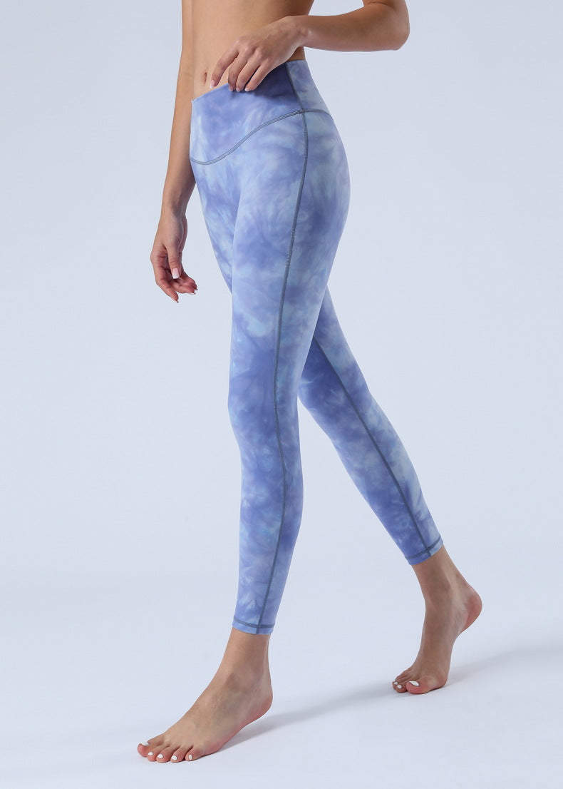 Tie-Dye Mid Waist Leggings