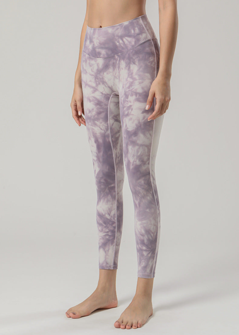 Tie-Dye Mid Waist Leggings