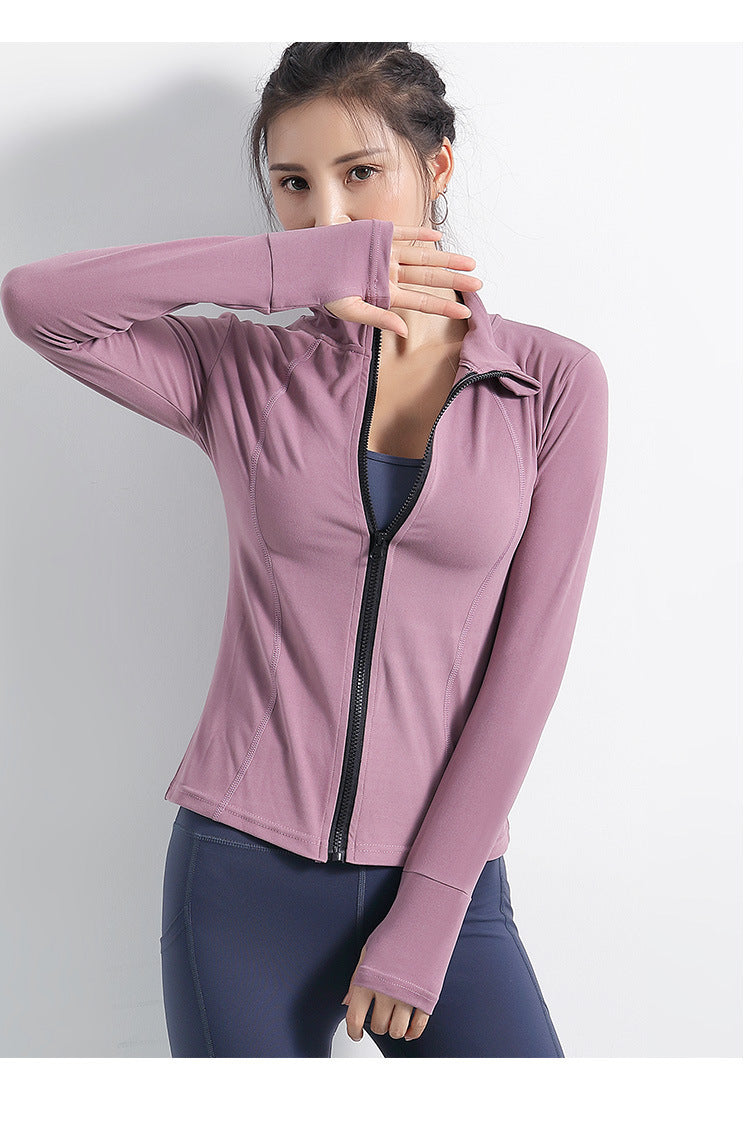 Contouring Full Length Zip Jacket