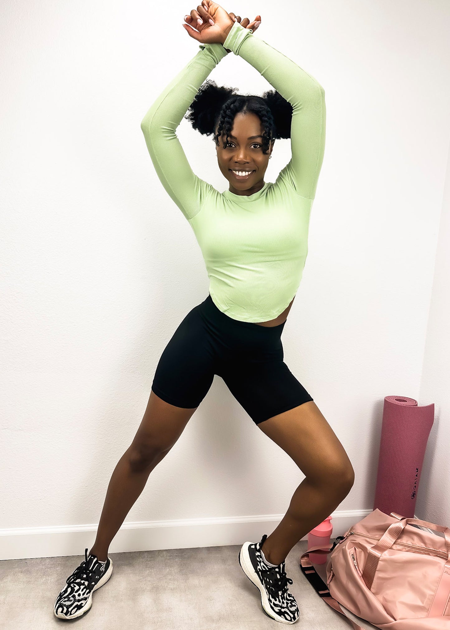 Slim Fit Long Sleeve Contouring Top
