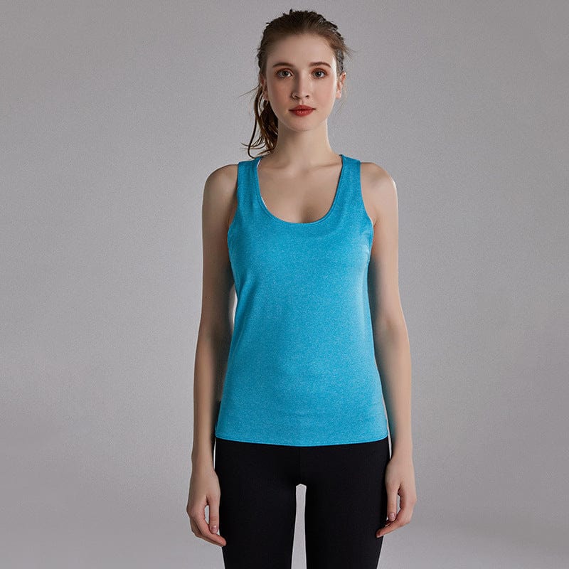 Open Back Long Tank Top
