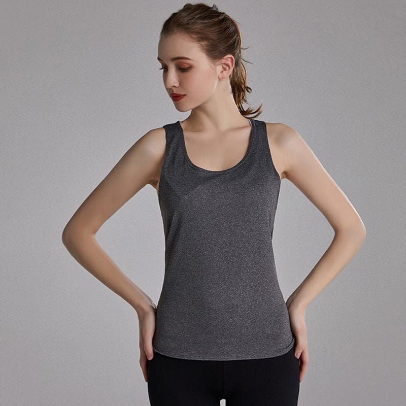 Open Back Long Tank Top