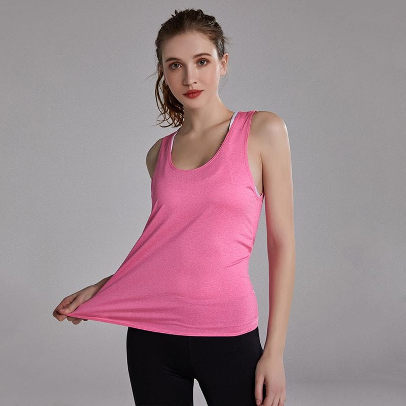 Open Back Long Tank Top