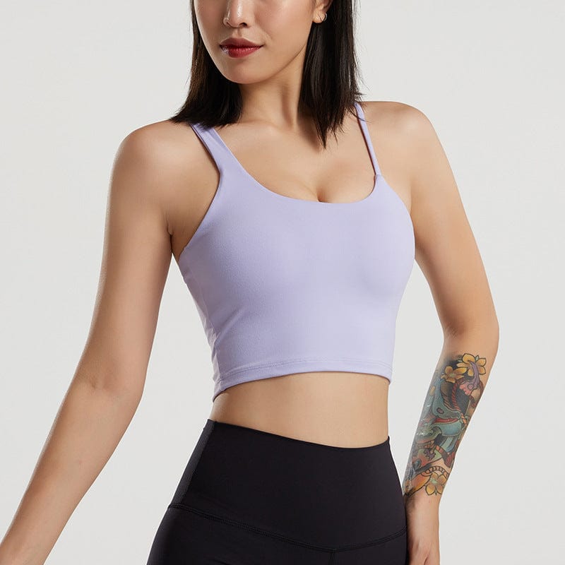 Asymmetrical Straps Multi Wear Bra Tank