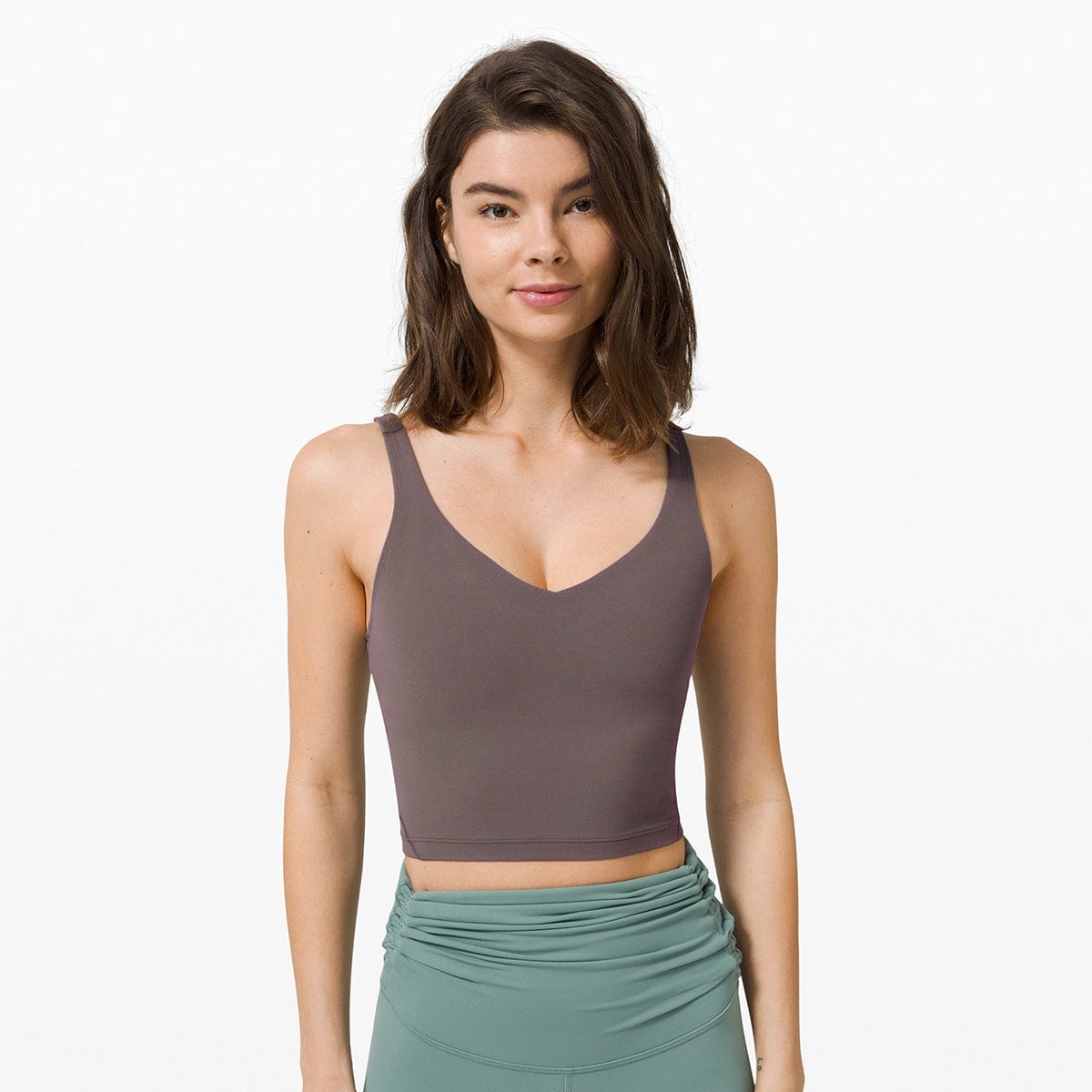 V-Shaped Neckline Tank Top