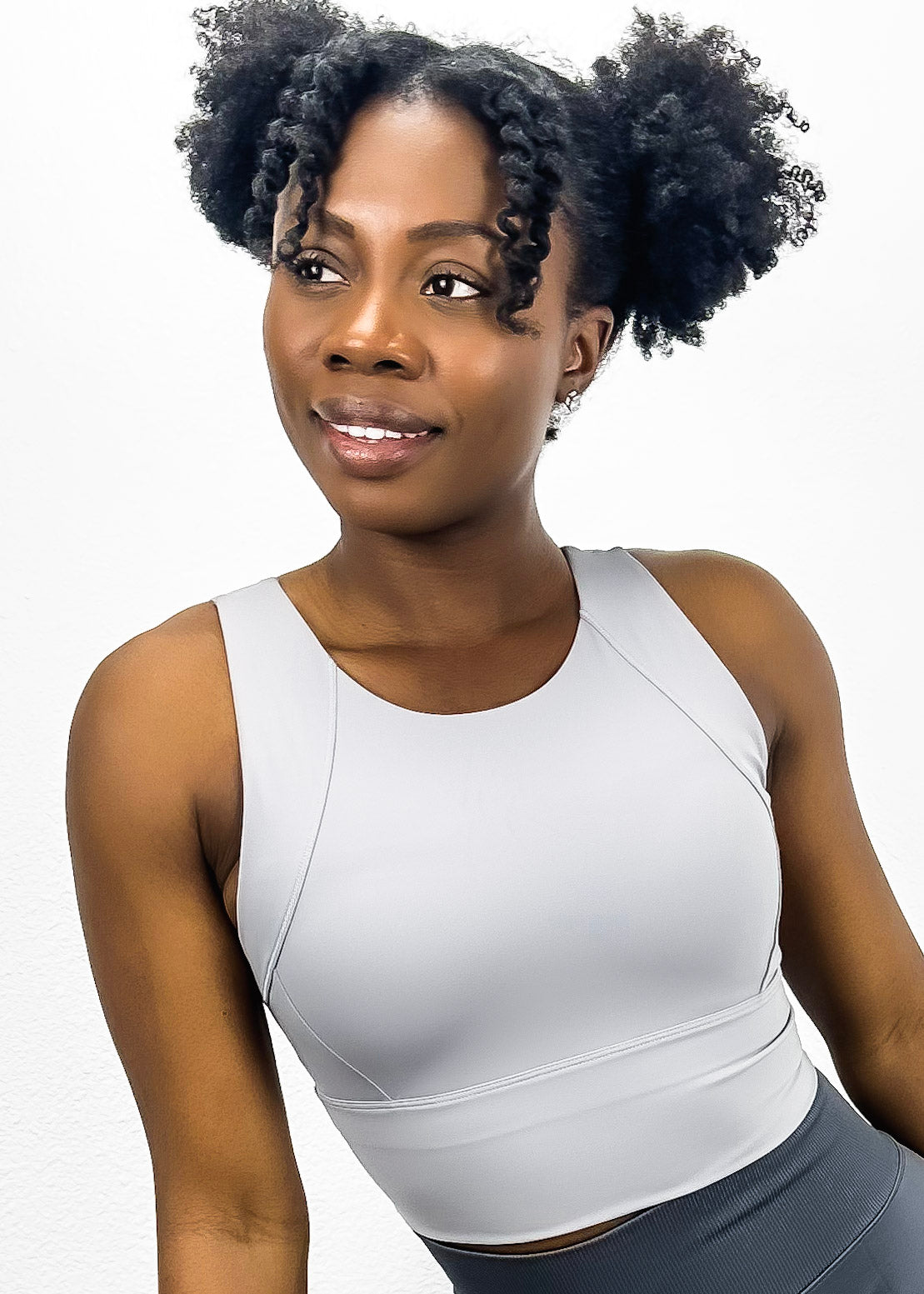 Sleeveless Cropped Tank Top