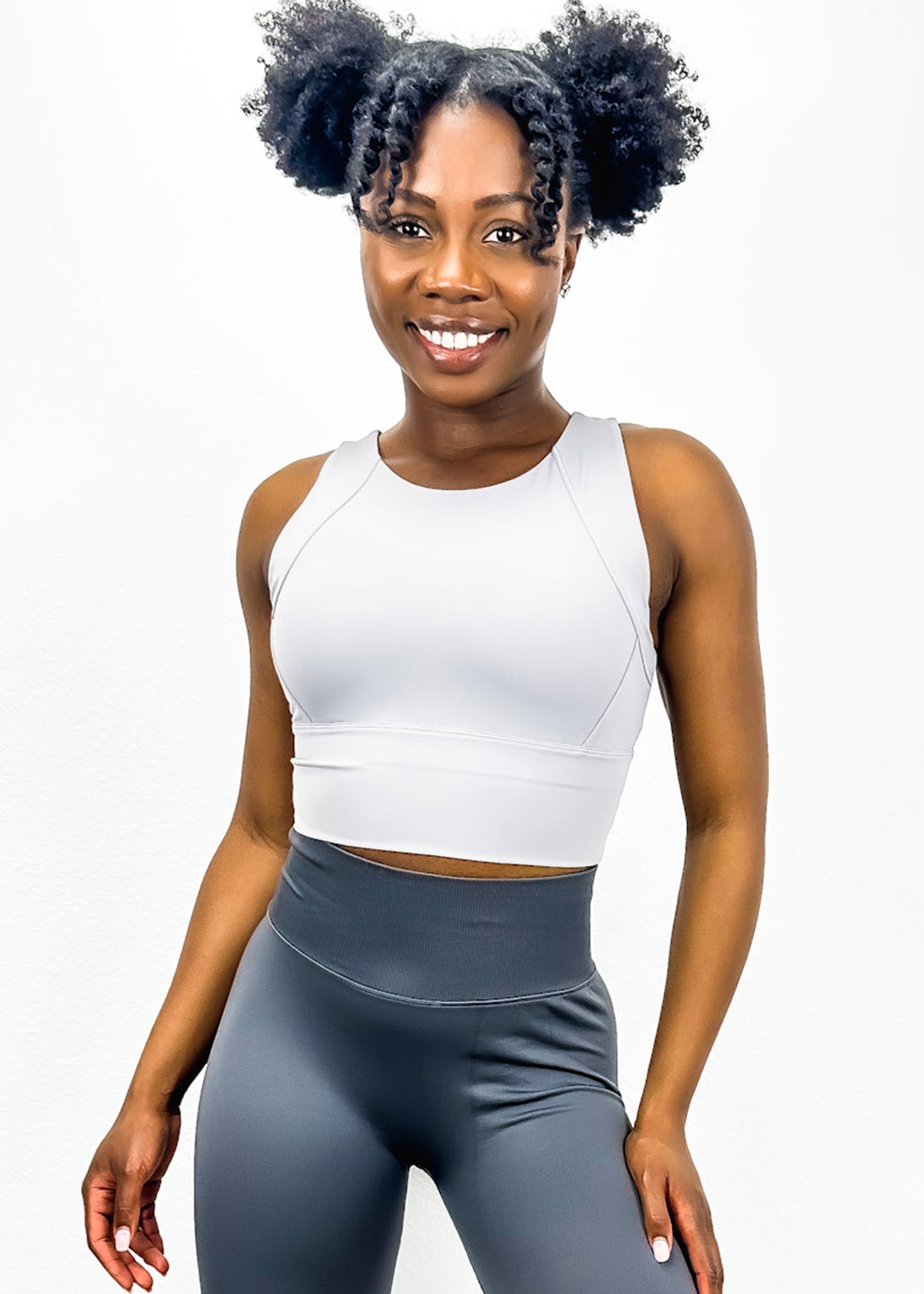Sleeveless Cropped Tank Top