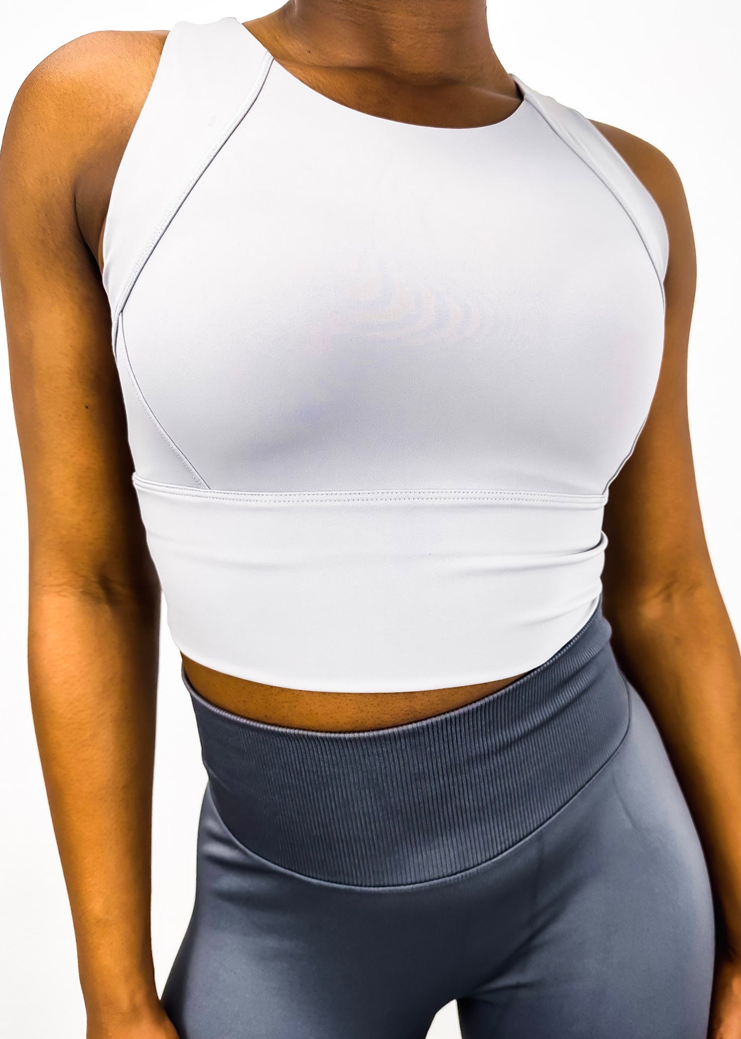 Sleeveless Cropped Tank Top