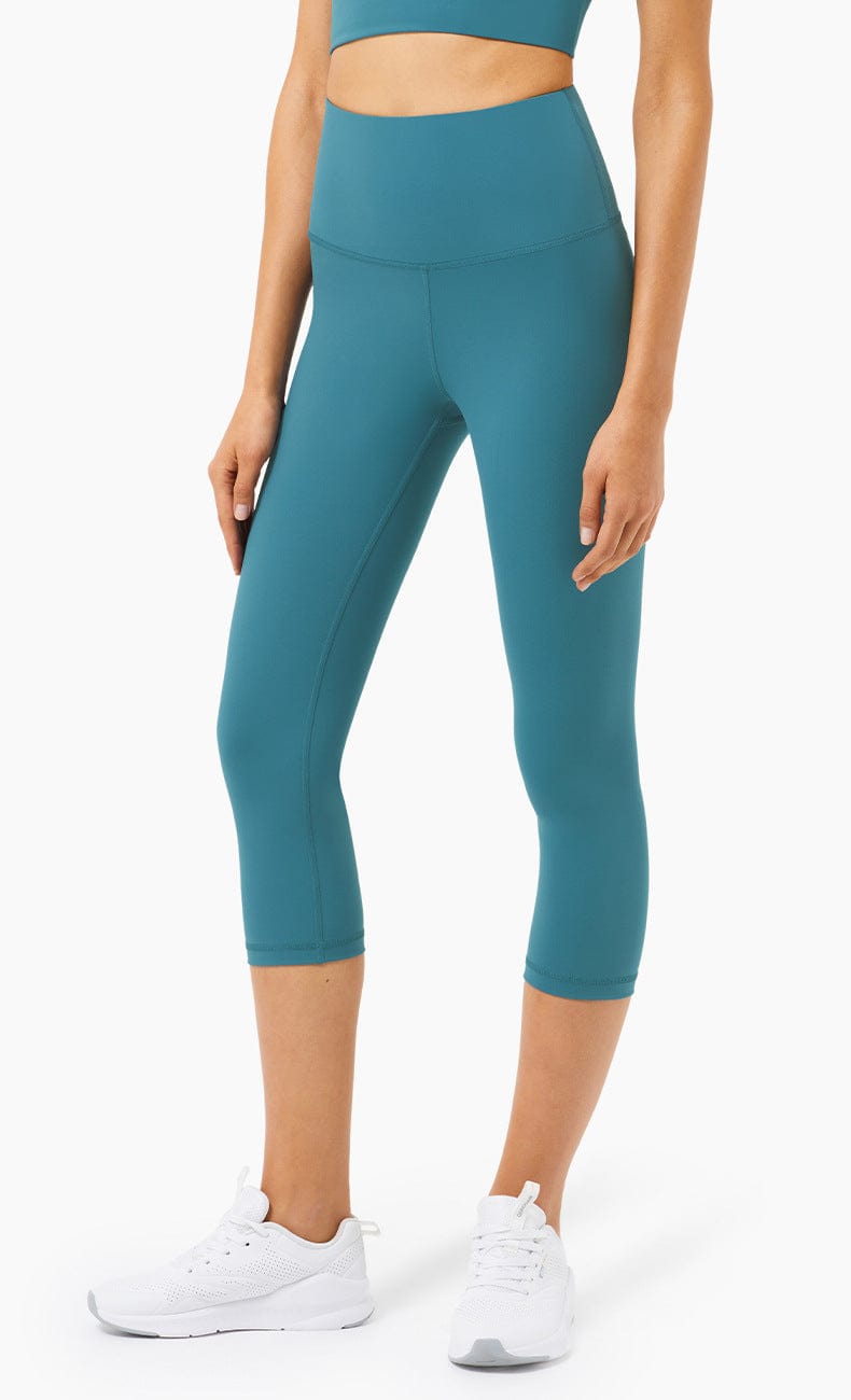 High Waisted Cropped Leggings