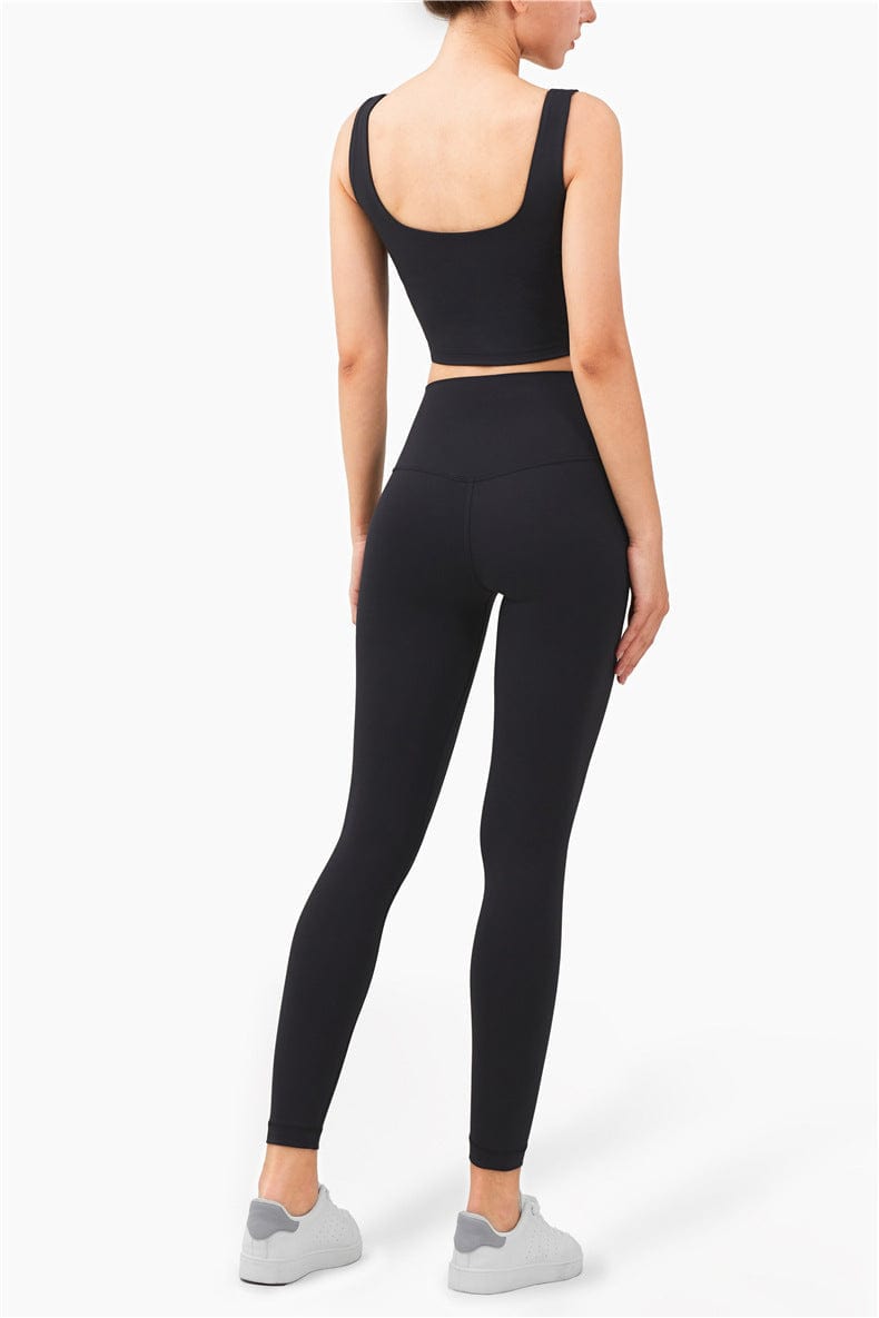 Scoop Neck Cropped Tank Top