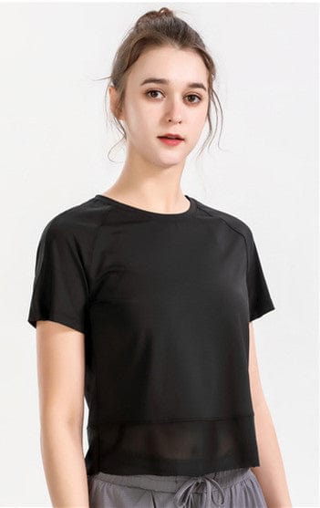Mesh Lined Relaxed Active Top