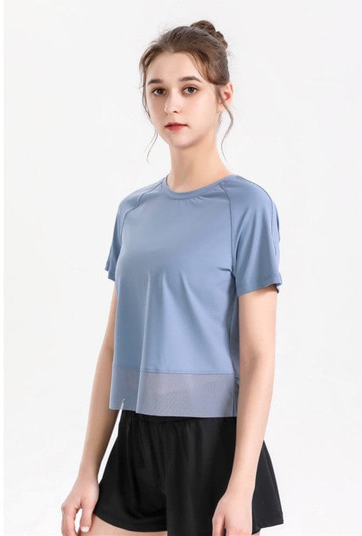 Mesh Lined Relaxed Active Top