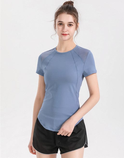 Open Back Short Sleeve Top