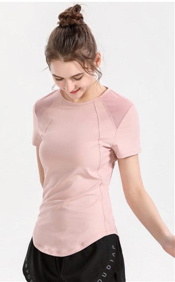 Open Back Short Sleeve Top