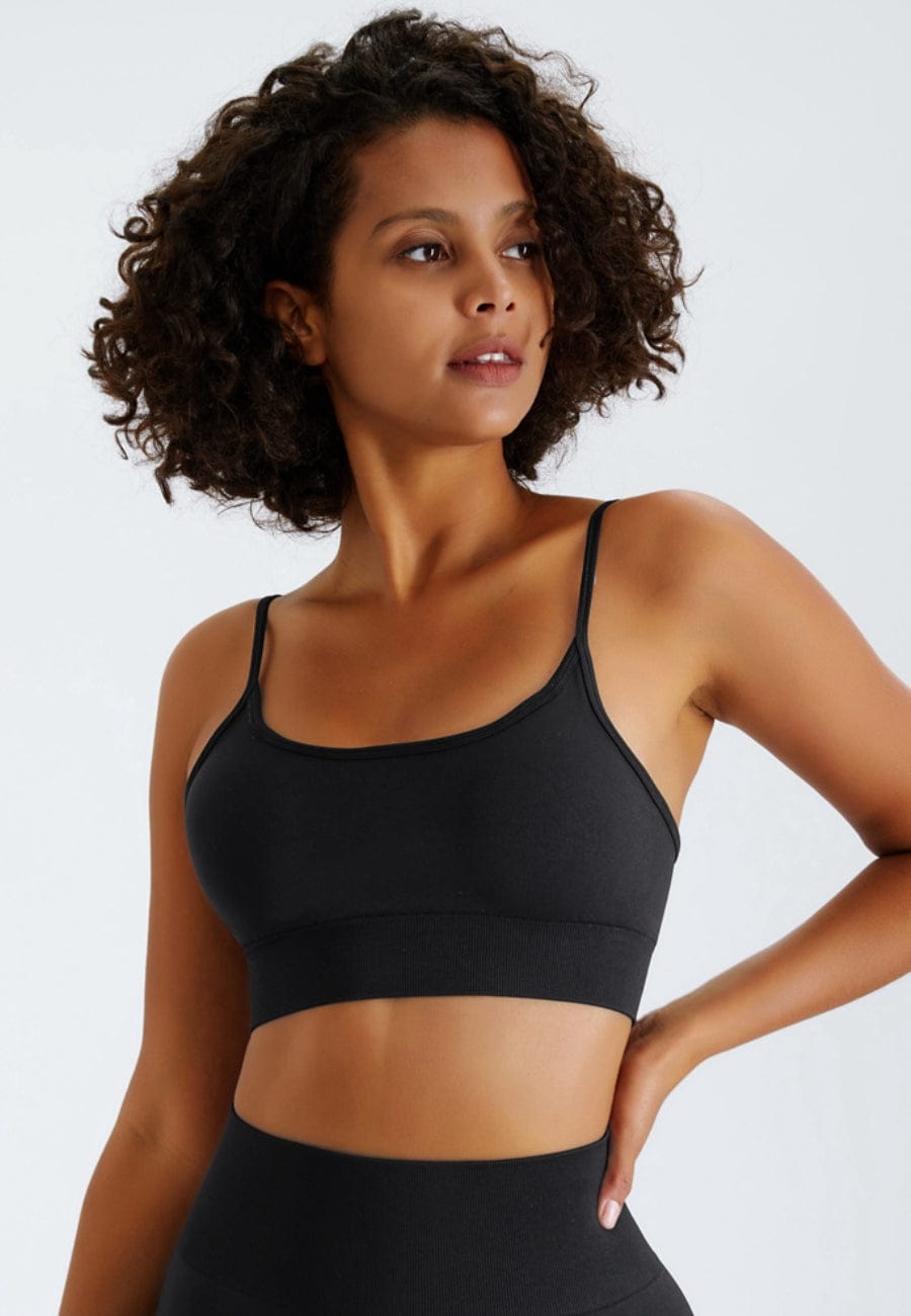 Spaghetti Strap Sports Bra