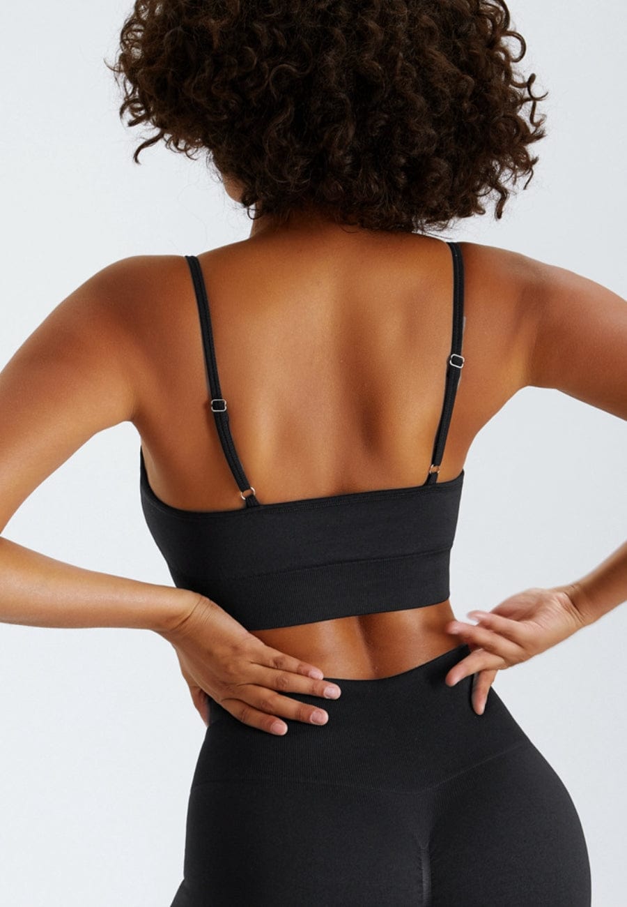Spaghetti Strap Sports Bra