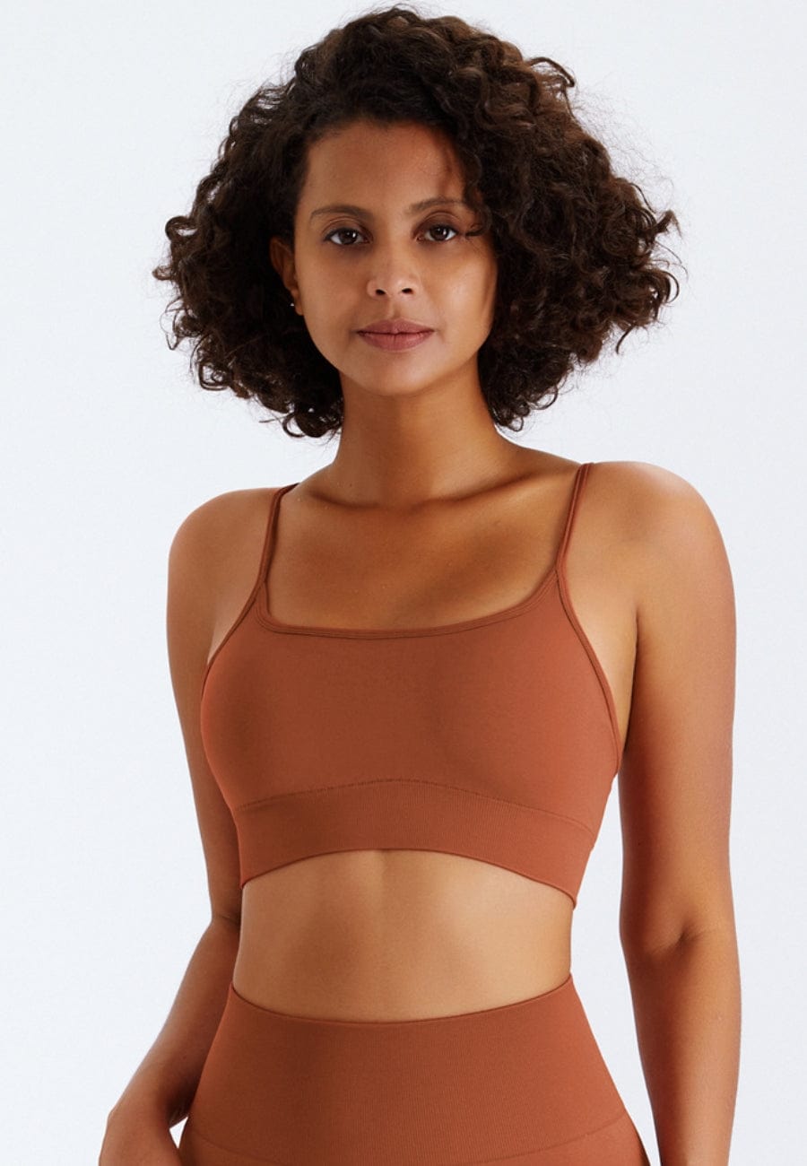 Spaghetti Strap Sports Bra