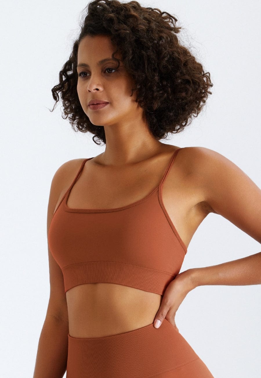 Spaghetti Strap Sports Bra