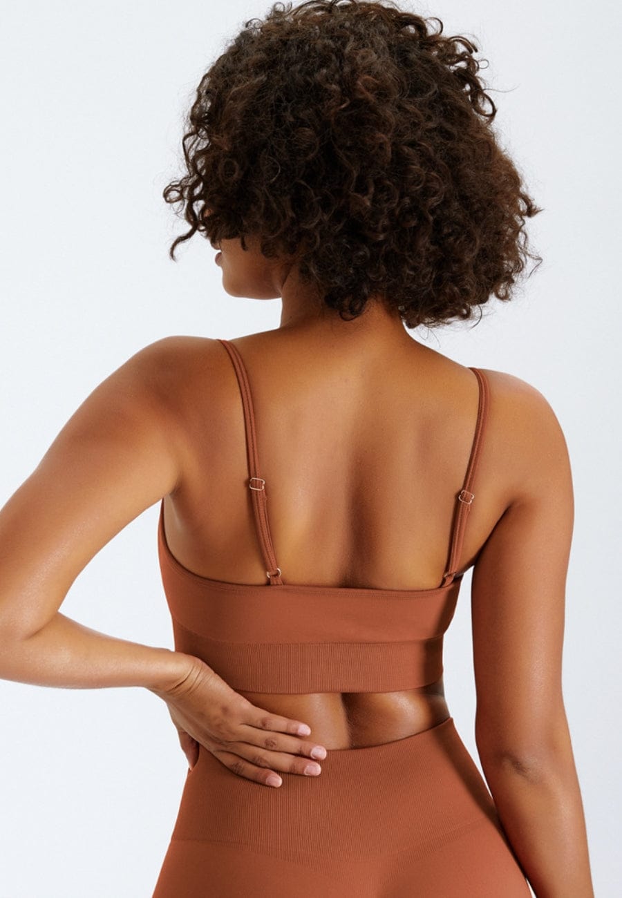 Spaghetti Strap Sports Bra