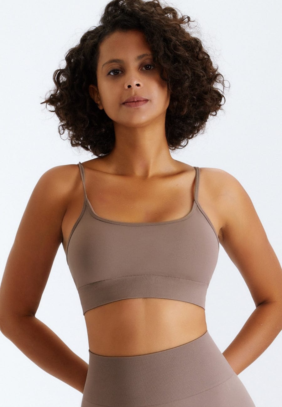 Spaghetti Strap Sports Bra
