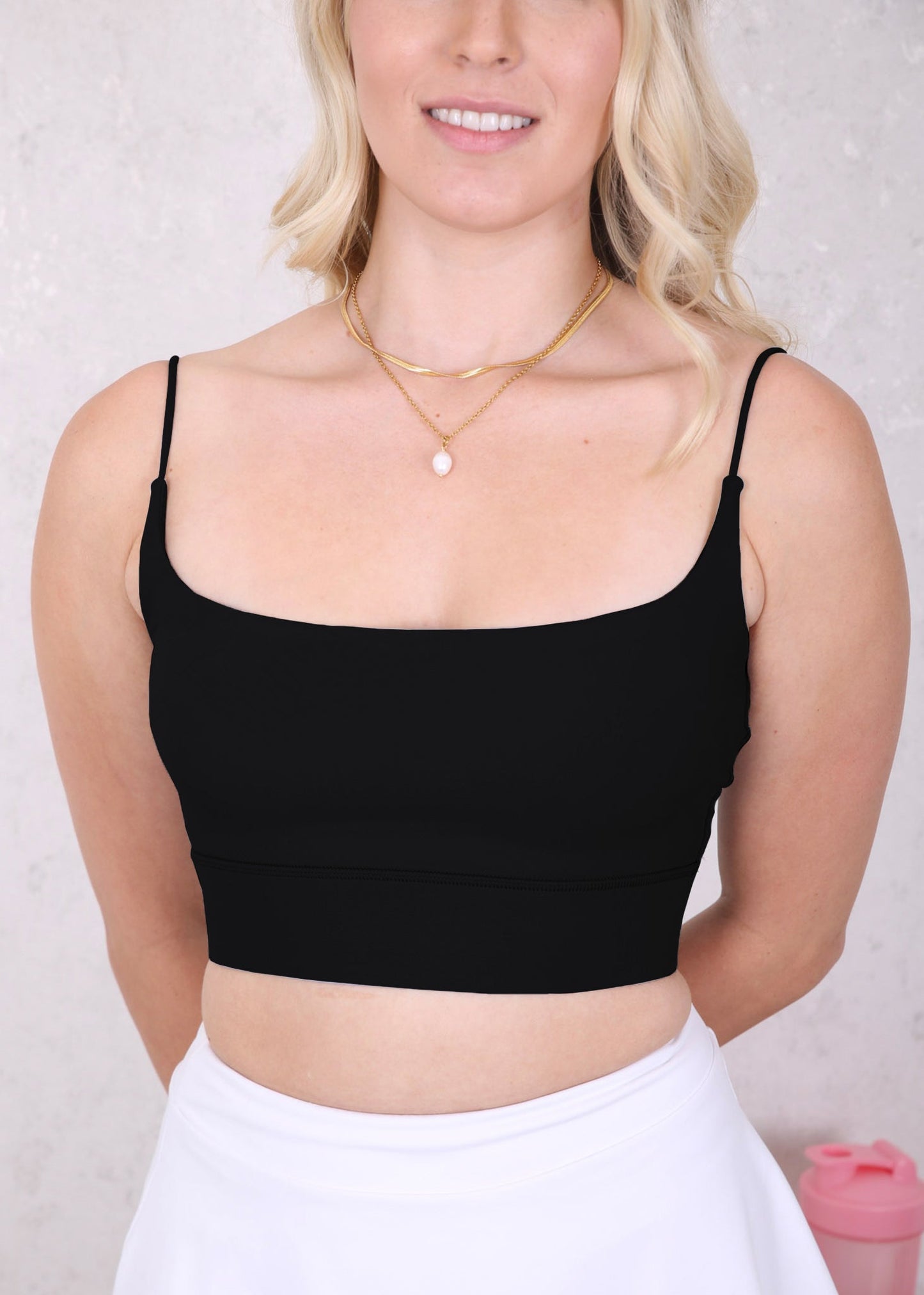 Classic Square Neck Sports Bra