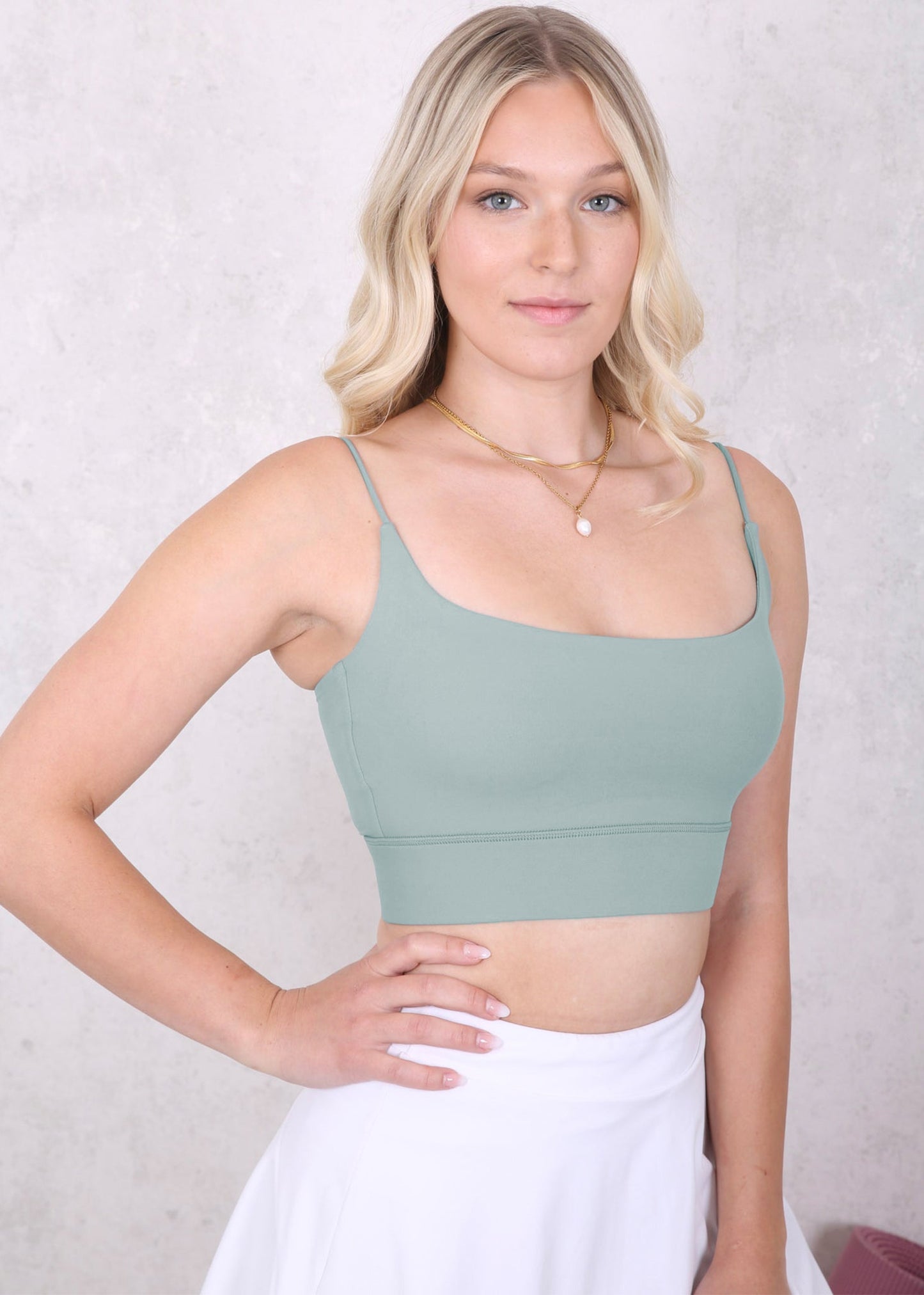 Classic Square Neck Sports Bra