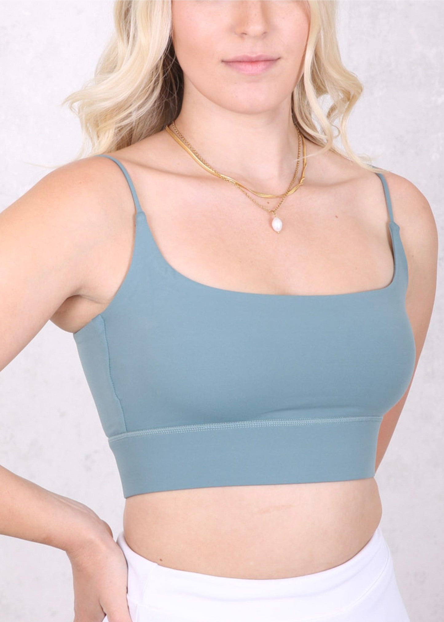 Classic Square Neck Sports Bra