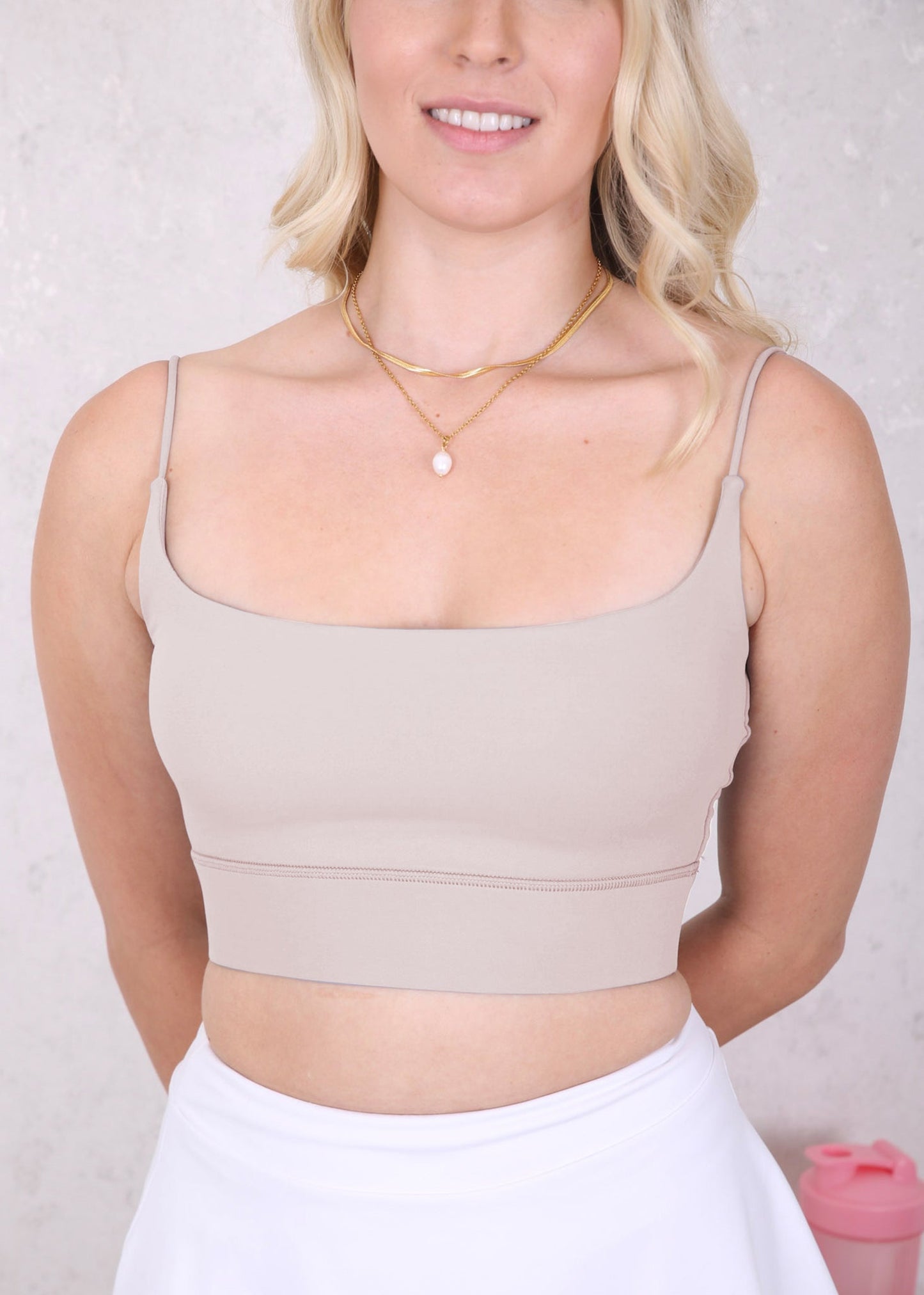 Classic Square Neck Sports Bra