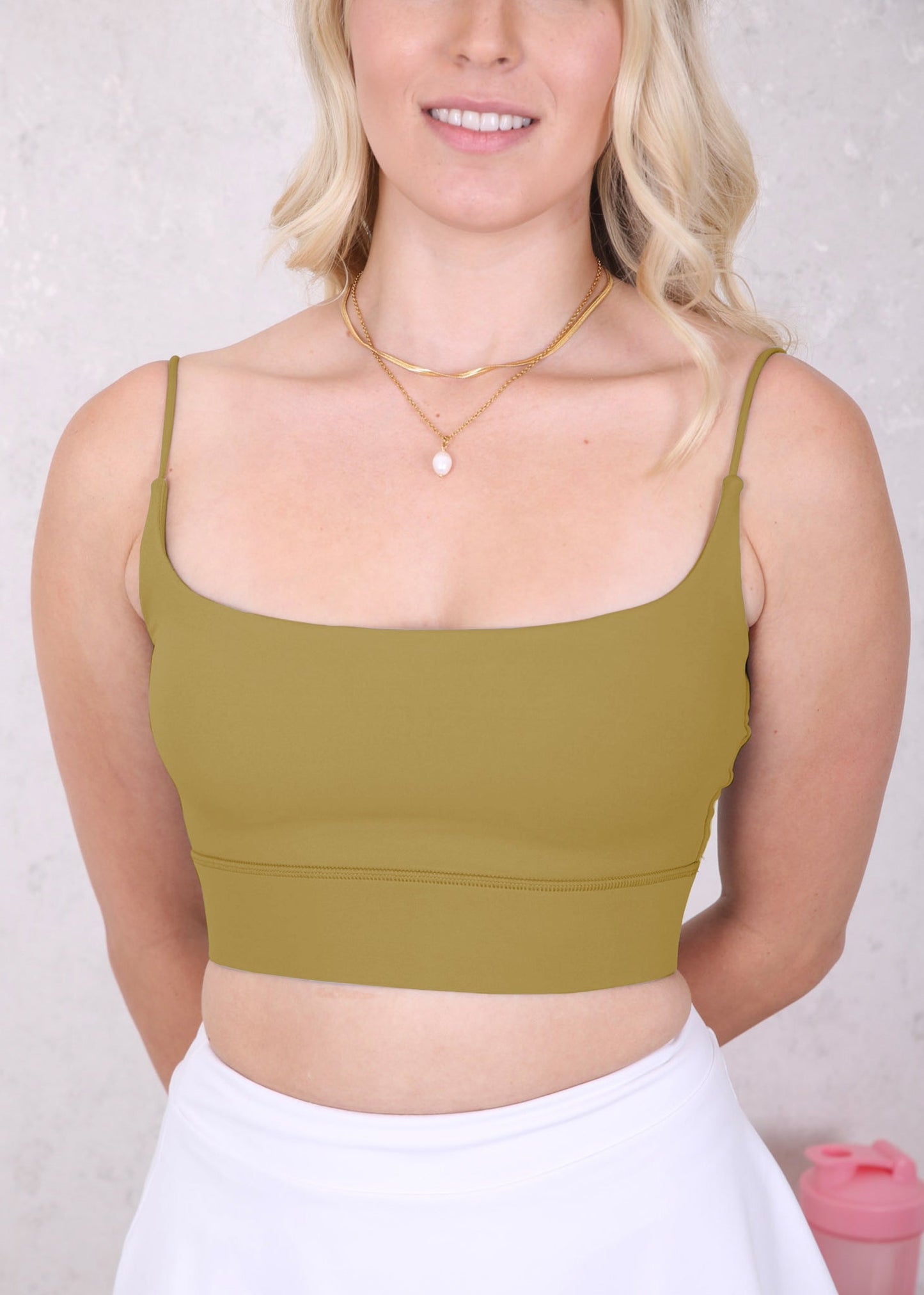 Classic Square Neck Sports Bra