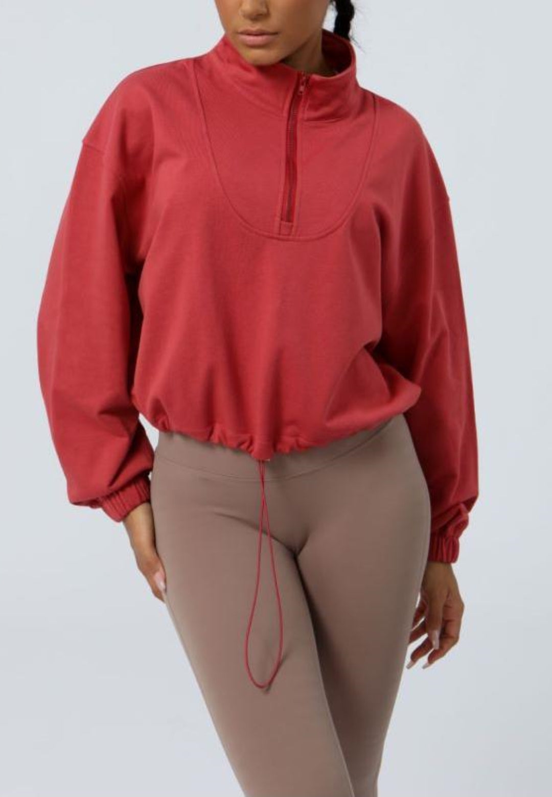 Loose Long Sleeve Casual Zipper Jacket Sport Sweatshirt