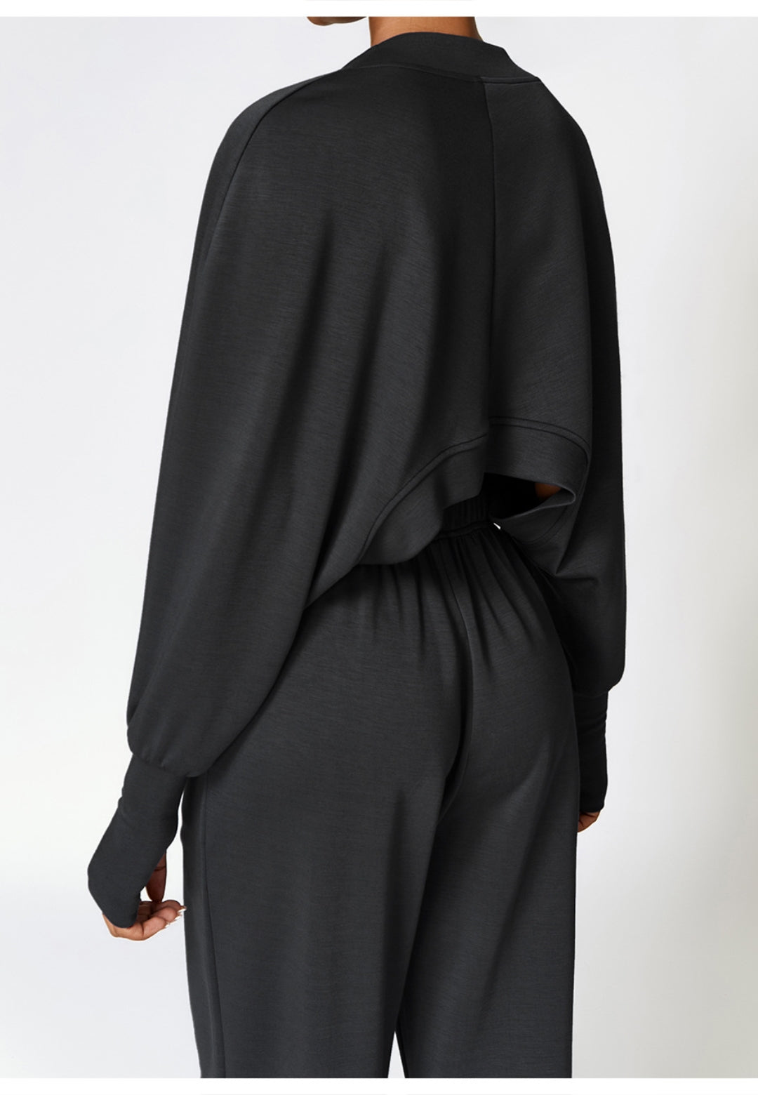 Solid Color Cropped Shrug