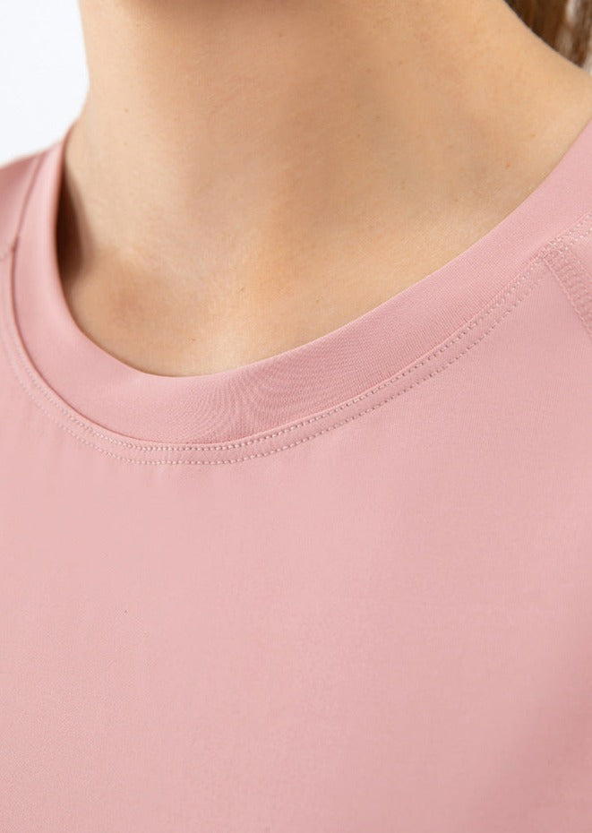 Slim Fit Mesh Back Panel Tee