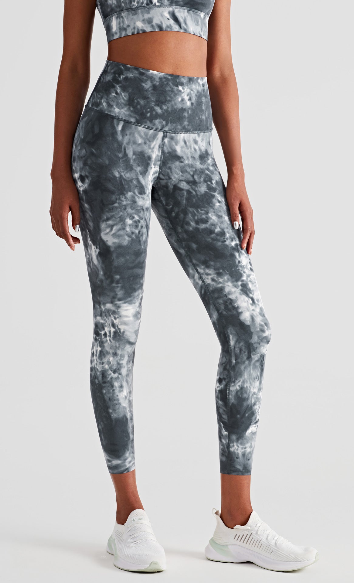 Soft Buttery High Waisted Tie Dyed Fitness Leggings