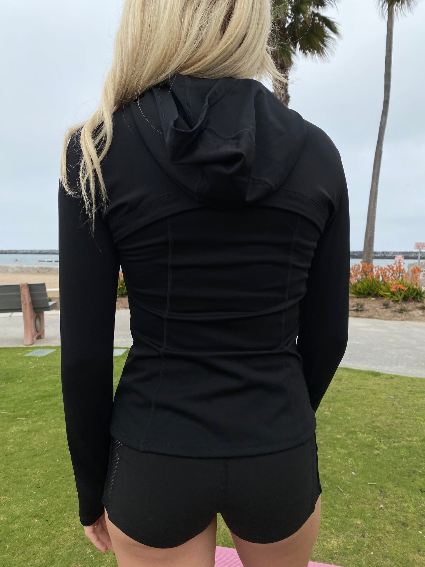 Hooded Zip Active Jacket
