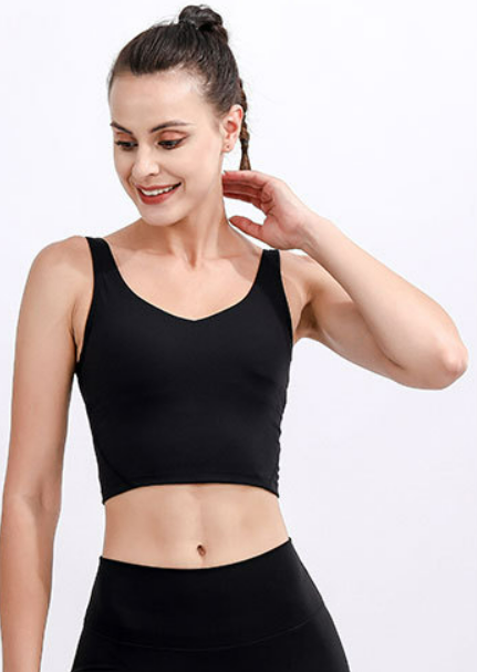 Lined Contouring Sports Bra Tank